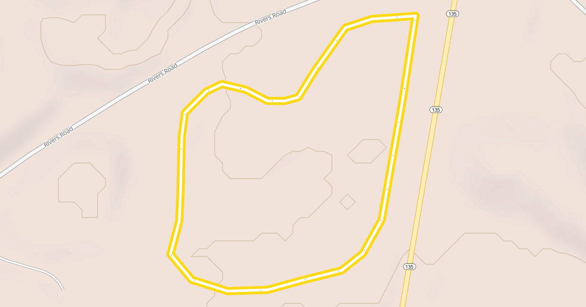 Map preview of West Rivers Loop