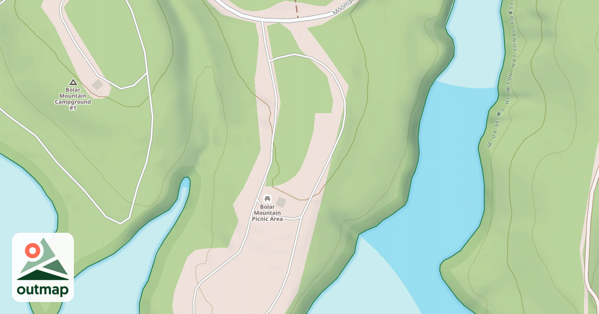Map of PICNIC AREA 1