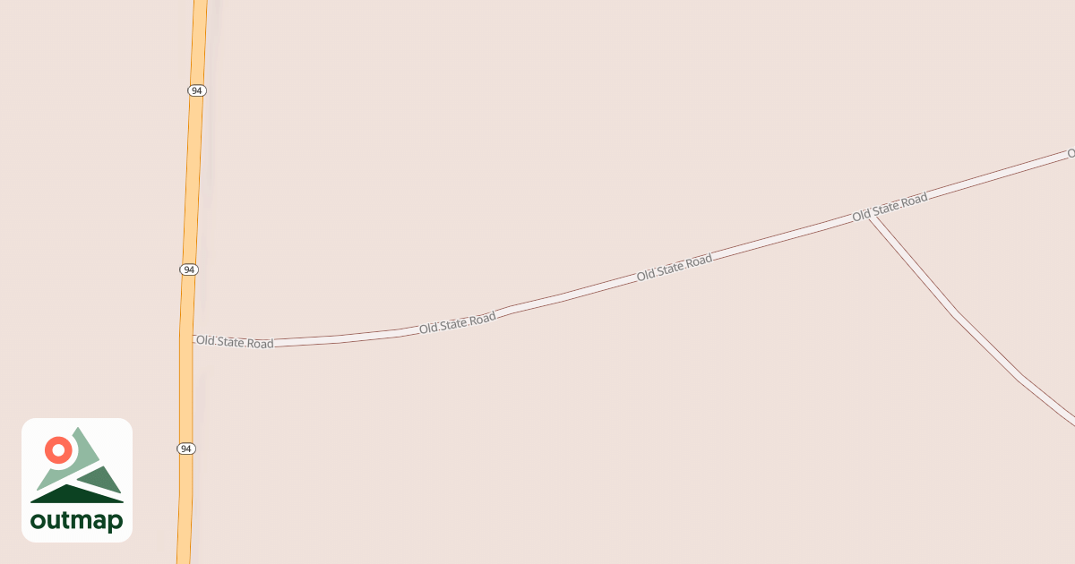Map of MIDDLE BRANCH STUTTS CREEK