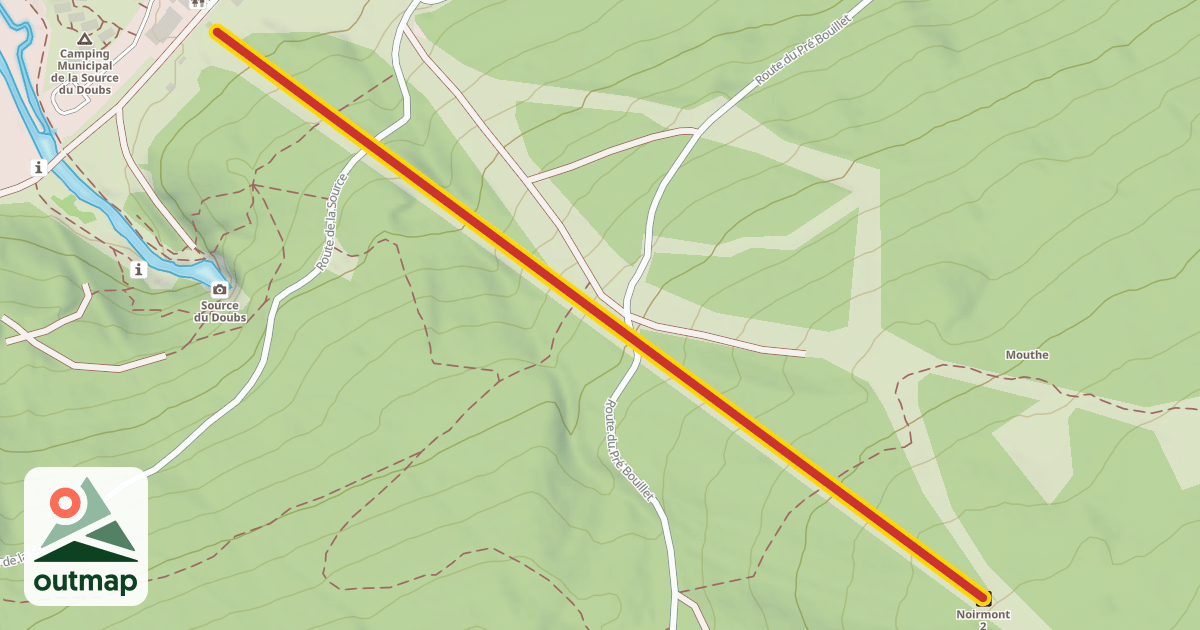 Map of Noirmont 2