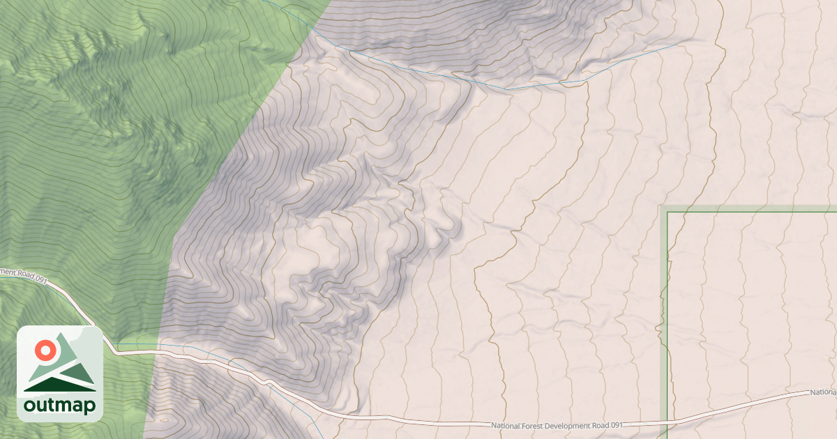 Map of GRAVEL PIT SPUR