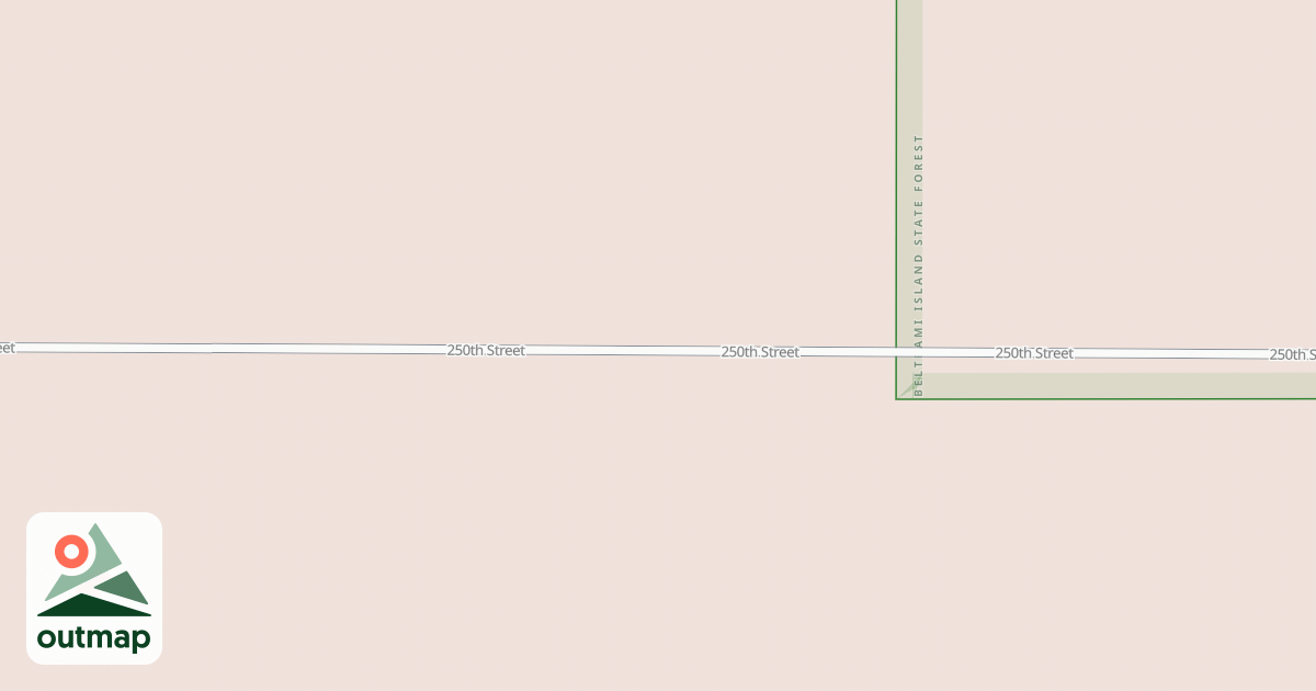 Map of Warroad/Roseau Trails
