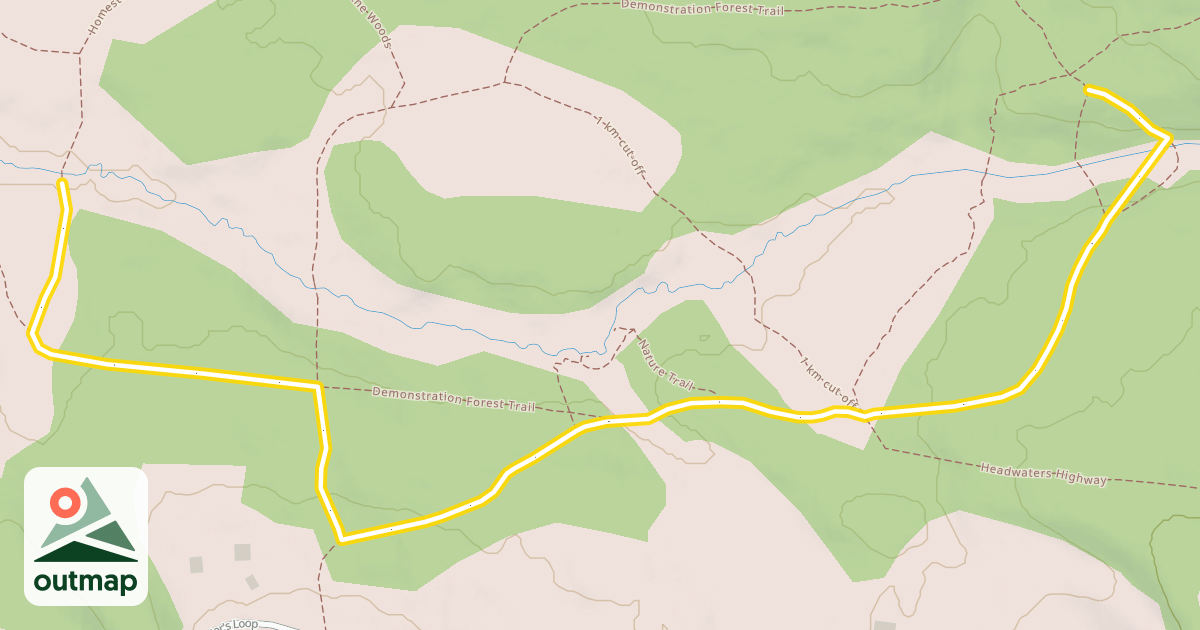 Map of Homestead Loop