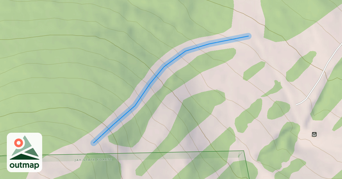 Map of Green Mountain Boys