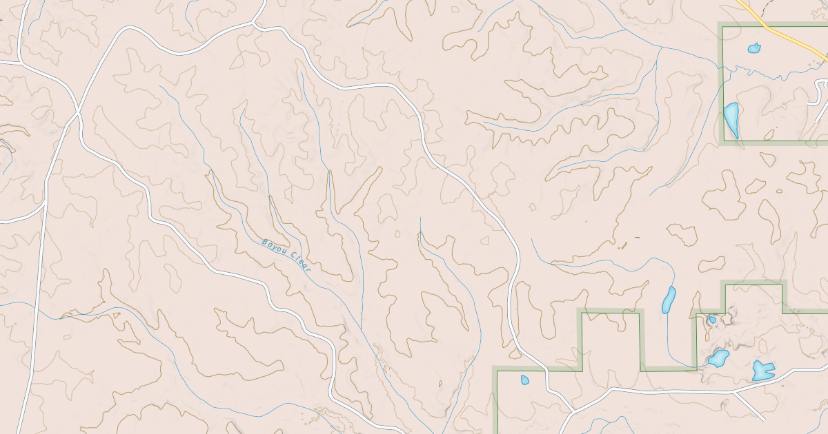 Map preview of BAYOU CLEAR