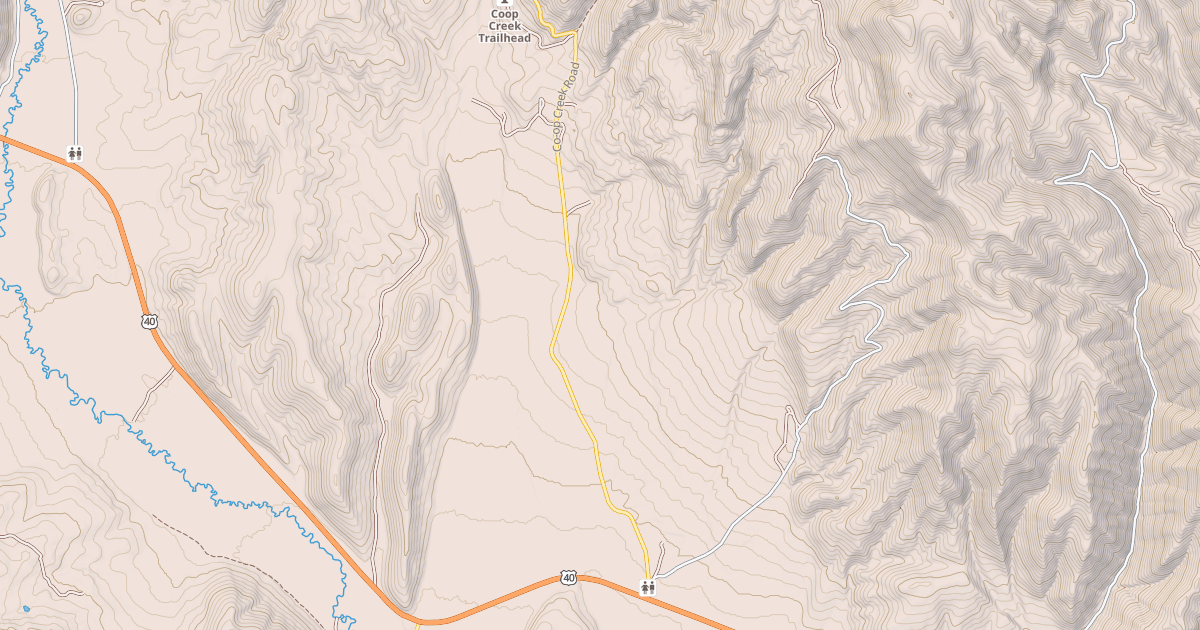 Map preview of COOP CREEK