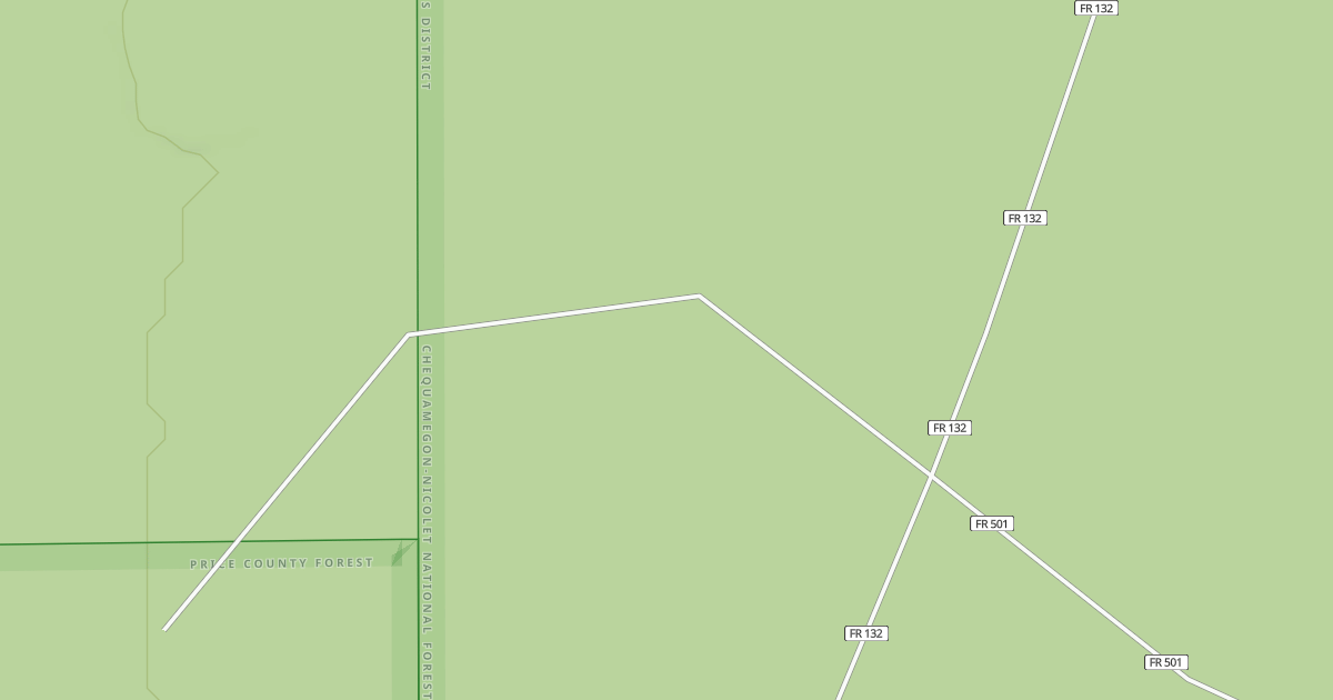 Map preview of FR 132UU
