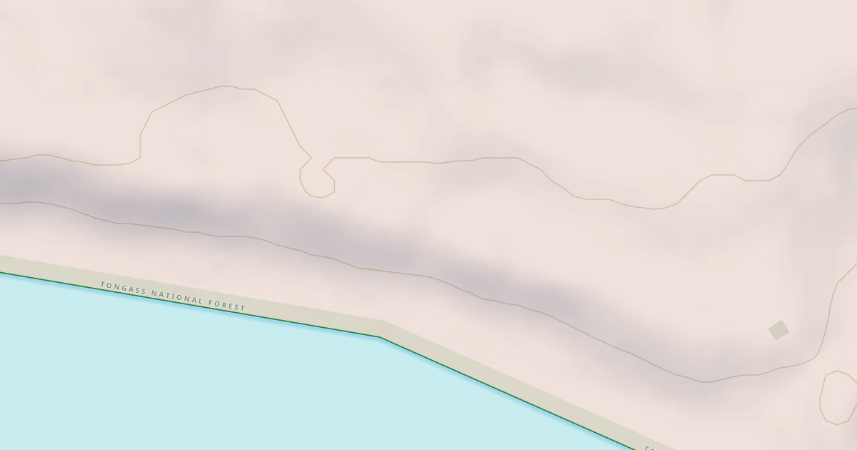 Map preview of NORTH BEACH SPUR TO BEACH