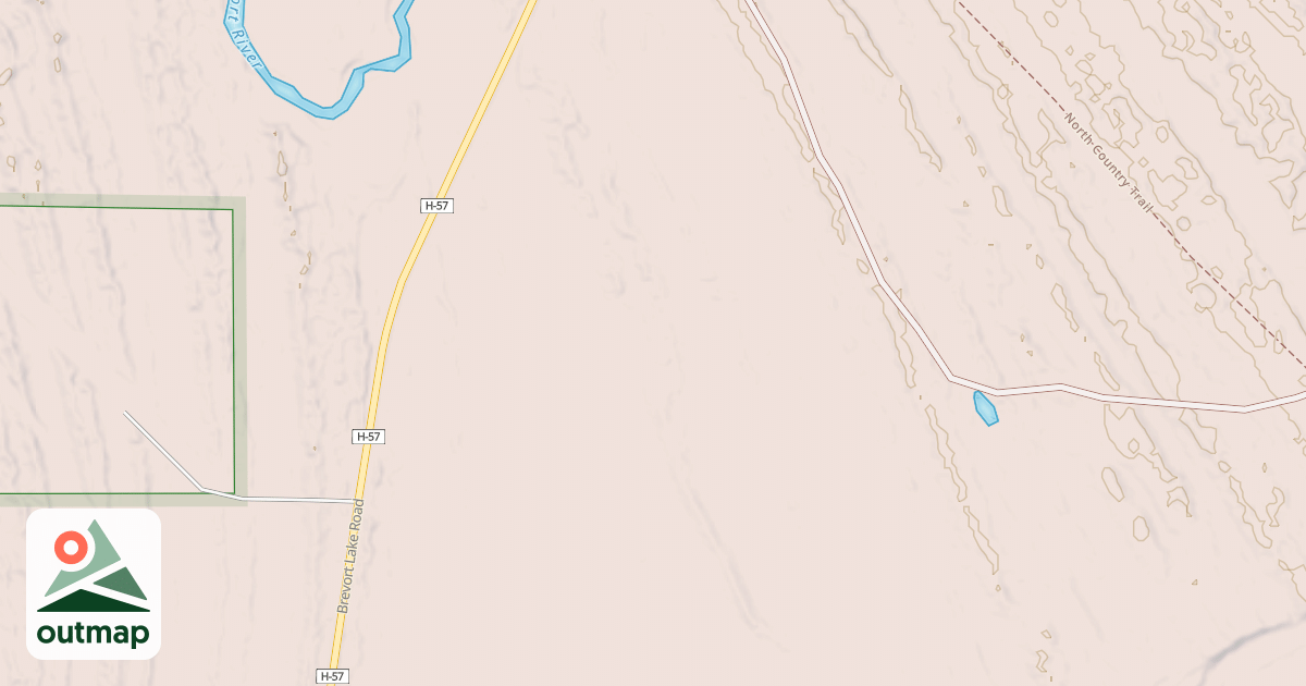 Map of H-57 SPUR 3311