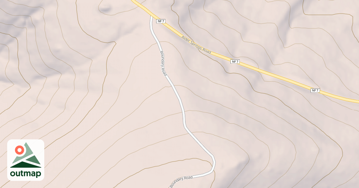 Map of BOUNDARY ROAD