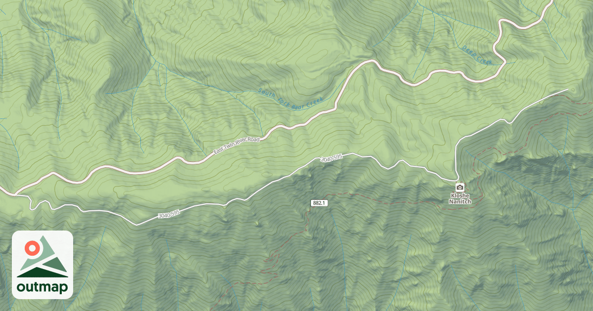 Map of KLOSHE NANITCH  & COMM SITE