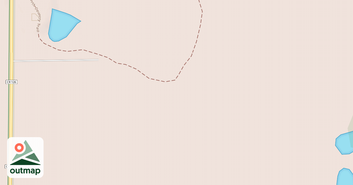 Map of LUNDEEN LAKE SPUR 2871