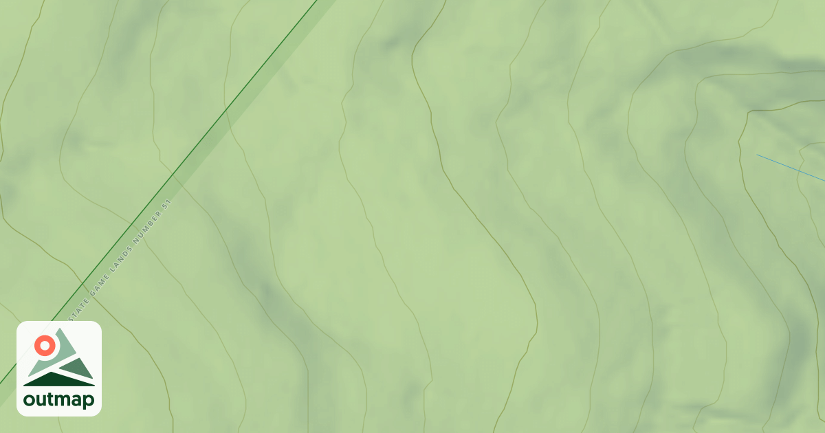 Map of ATV/Disabled Person Route