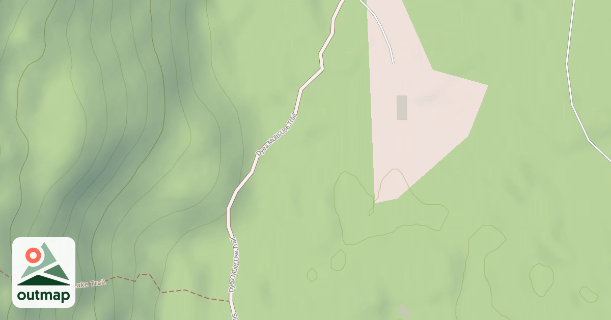 Map of Dyea Multi-Use Trail