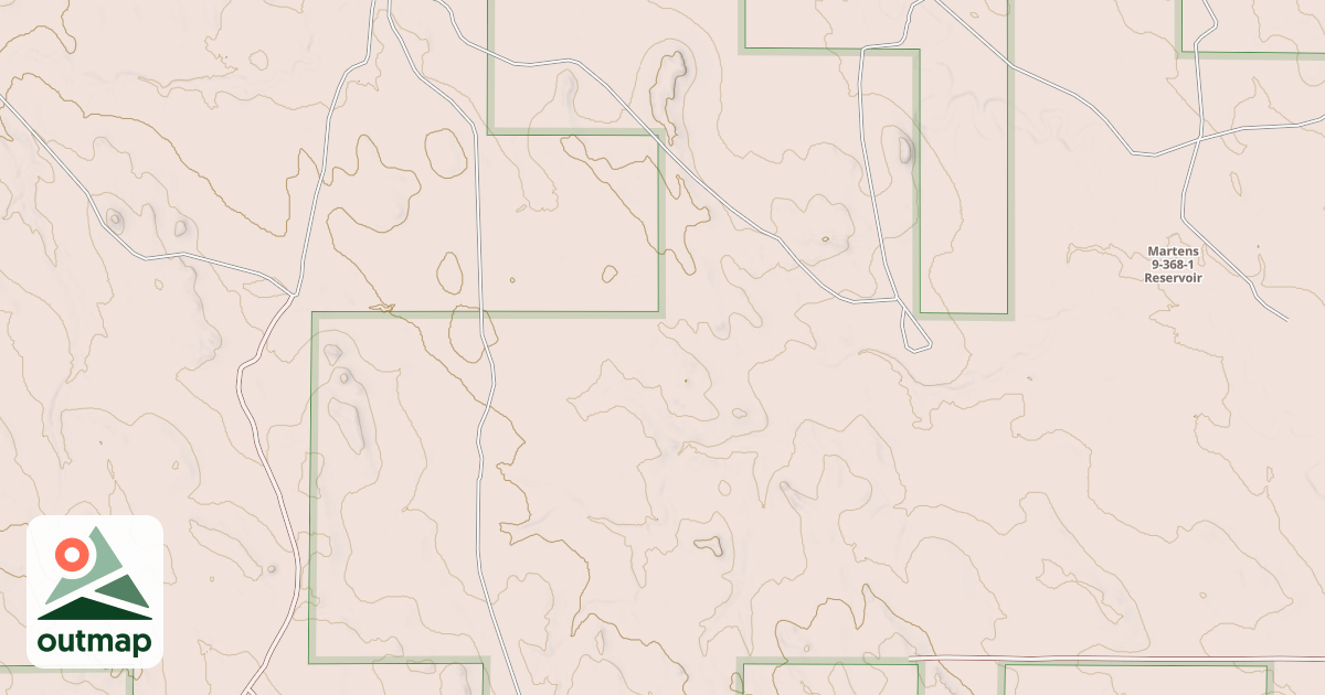 Map of LASSEN CREEK