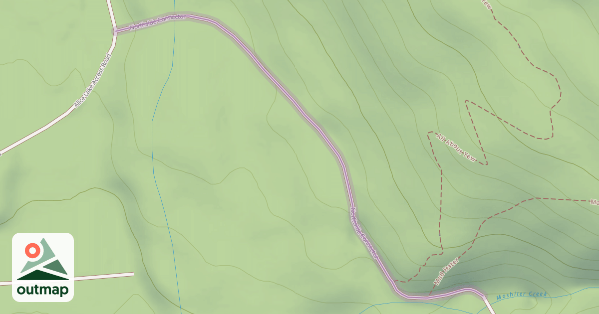 Map of Northside Connector