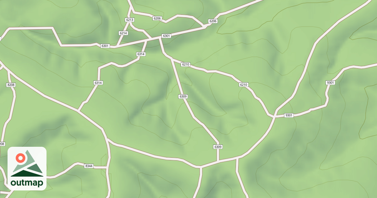Map of USFS Motor Vehicle Use Map Trails 19972