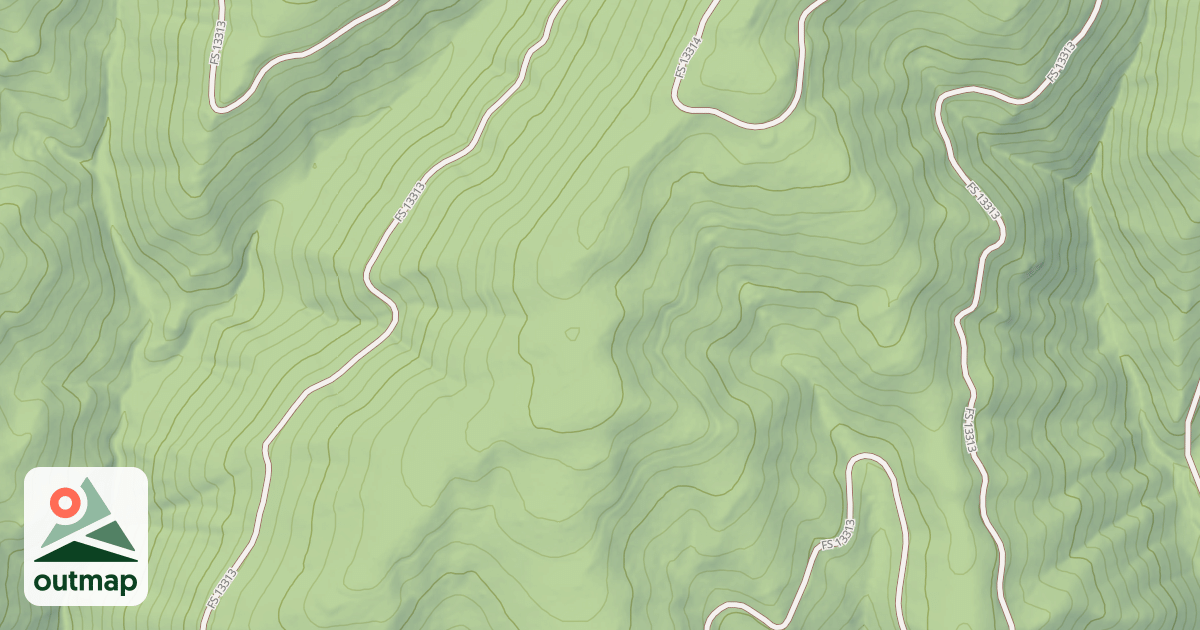Map of (FDR) TEPEE CREEK