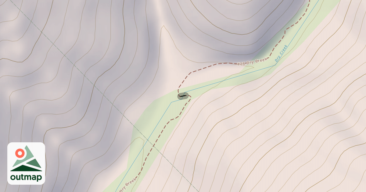 Map of #78 Dry Creek
