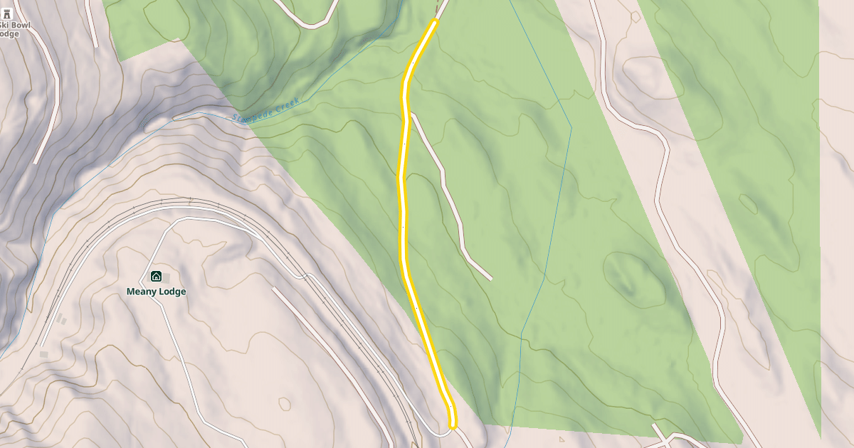 Map preview of Forest Road 5400-420