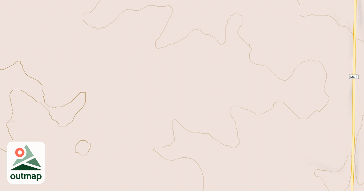 Map of MUD CREEK