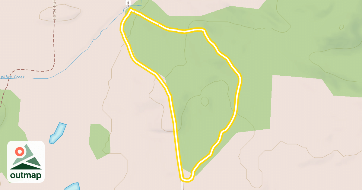 Map of 1.0 Mile Loop