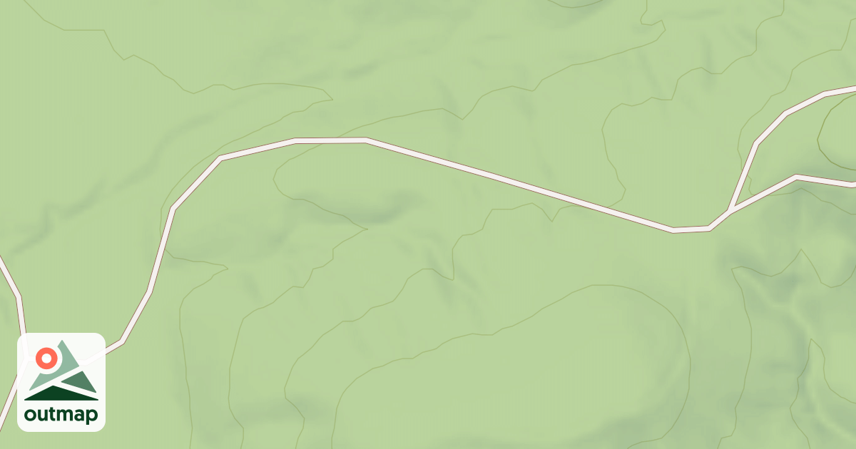 Map of HOLE IN GROUND SPUR