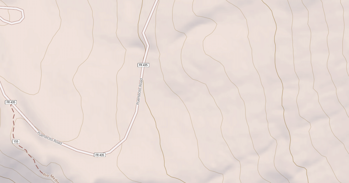Map preview of USFS Motor Vehicle Use Map Roads {8F184DDA-174C-4FD8-A870-ADD97DE25B57}