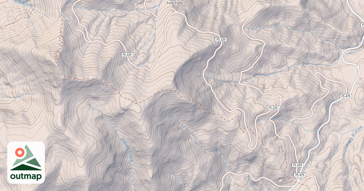 Map of PILOT MTN.
