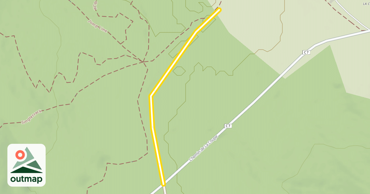 Map of Le Vourbey