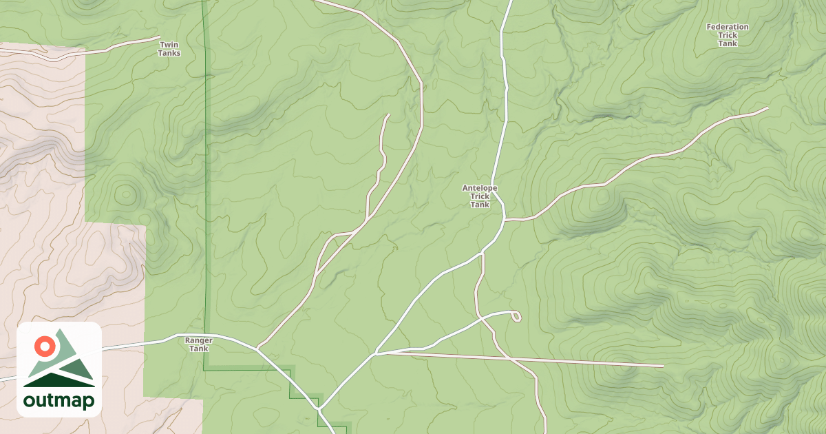 Map of RED CLOUD