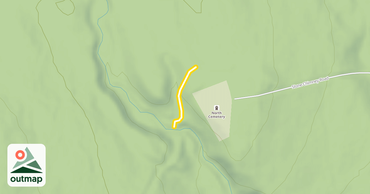 Map of Old Log Road