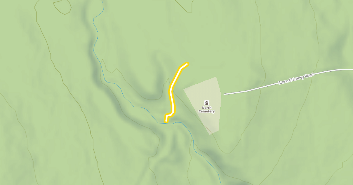 Map preview of Old Log Road