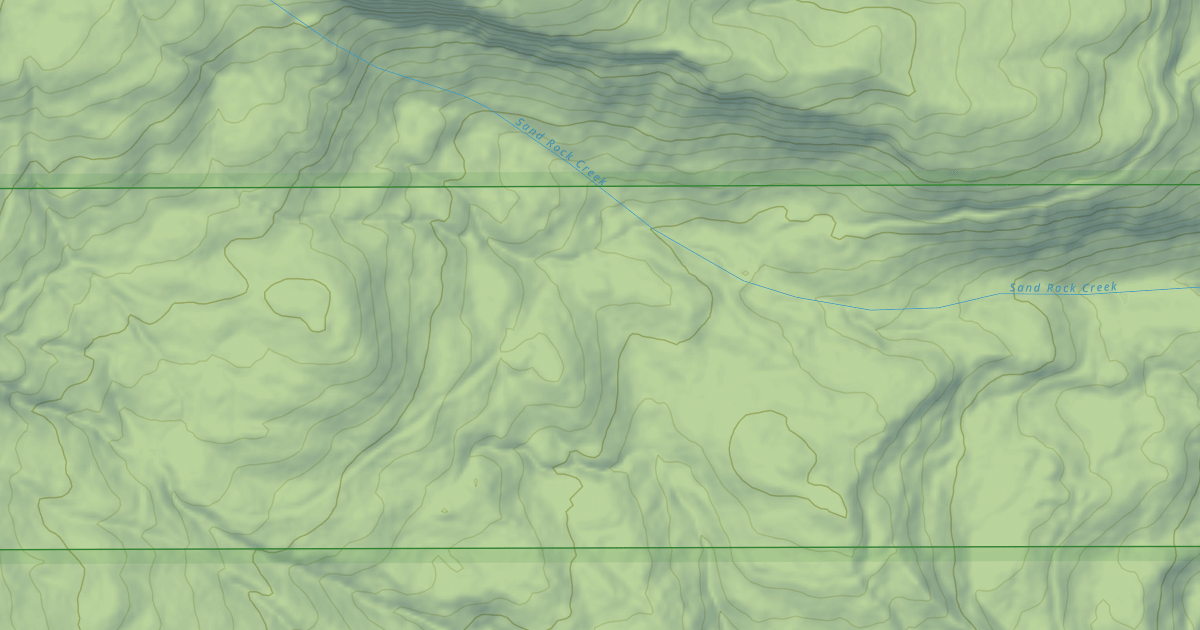Map preview of SAND ROCK MTN