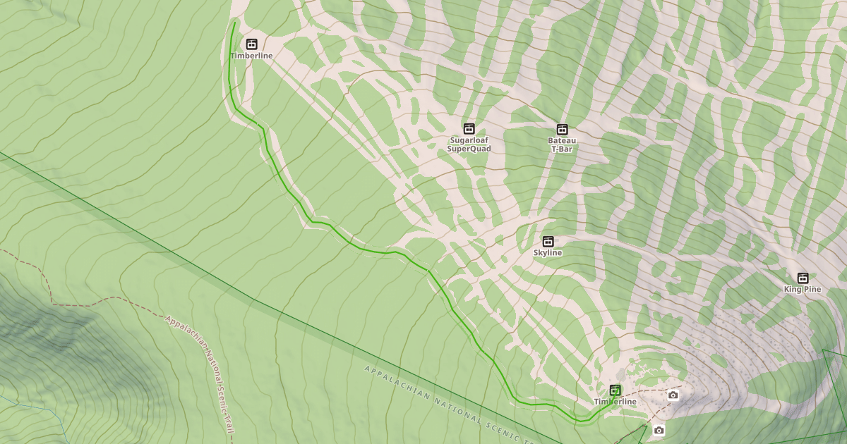 Map preview of Upper Timberline