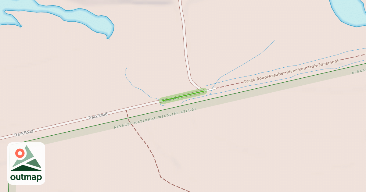 Map of Track Road