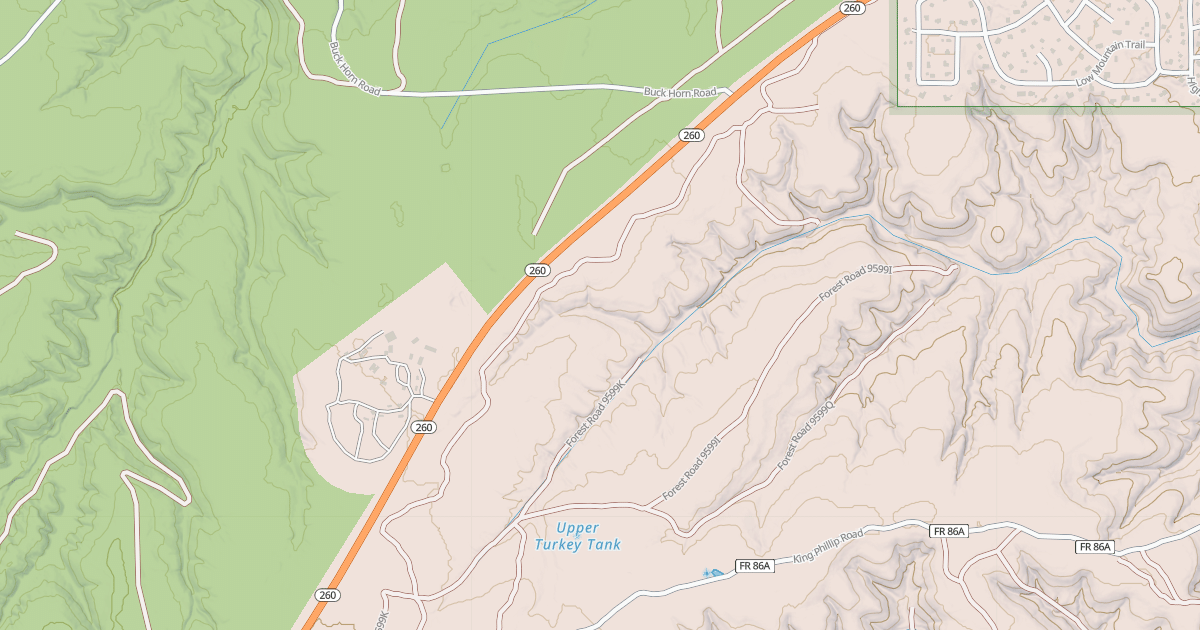 Map preview of USFS National Forest System Roads {378D912C-2E67-41E3-9781-1653C2DBE50B}