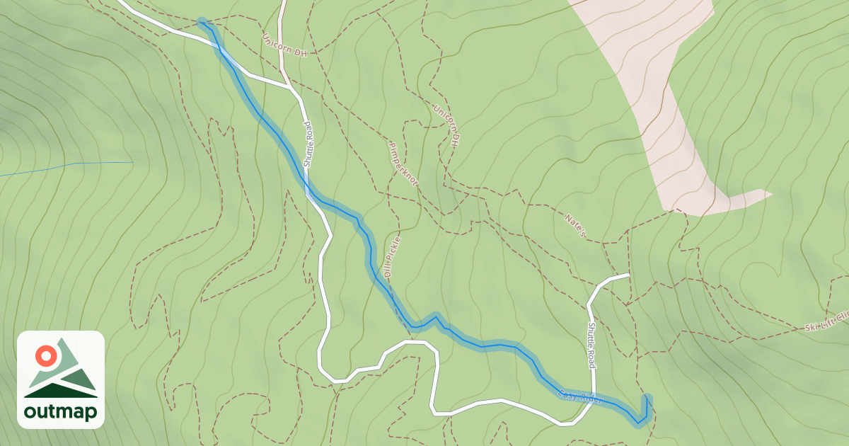 Map of Easy Rider
