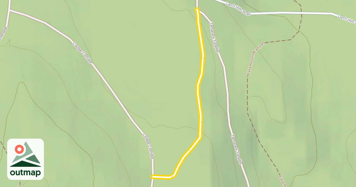 Map of Aspen Arete