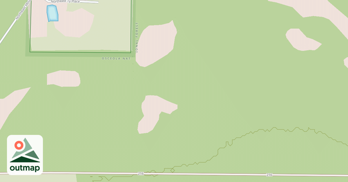 Map of USFS Motor Vehicle Use Map Roads {1A65DEA7-464A-4627-8B25-0E9974DABFFD}