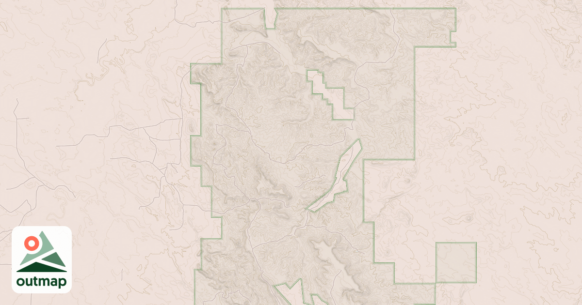Map of SNOW CREEK