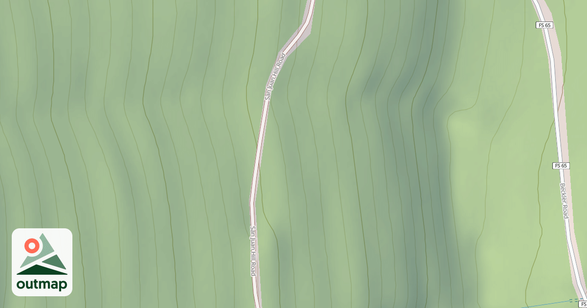 Map of 2861 LOWER SAN JUAN