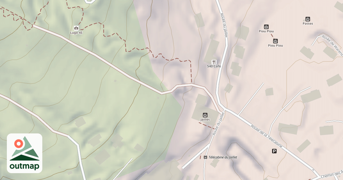 Map of Luge 4S