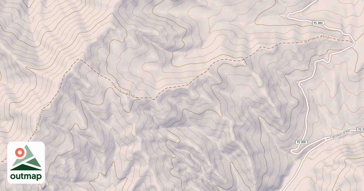 Map of Danskin #512