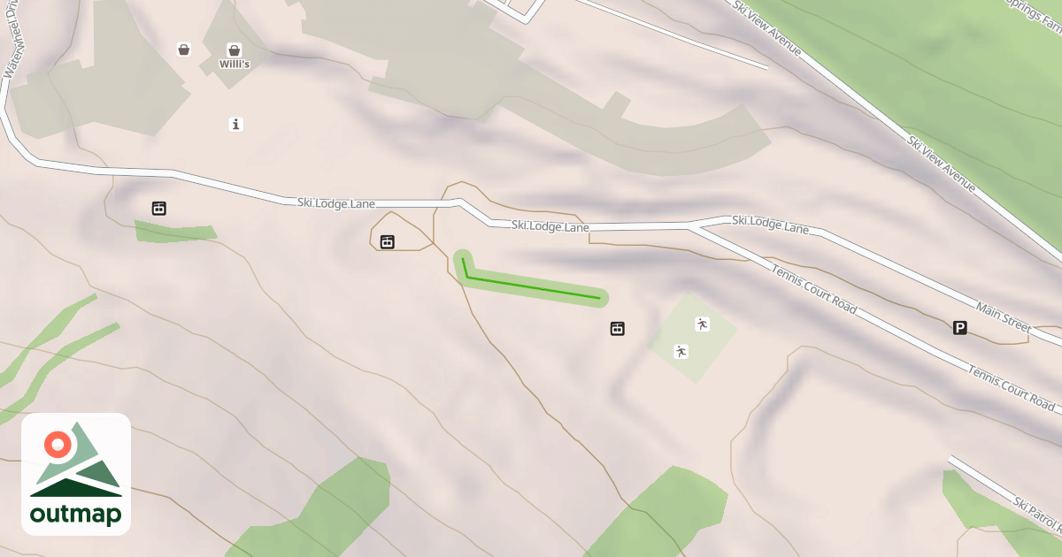 Map of Stowe Beginner Bowl