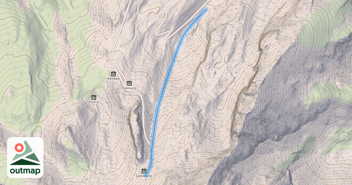 Map of Chamois