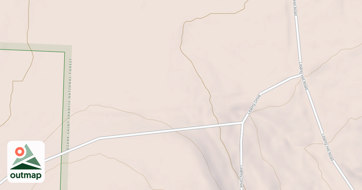 Map of USFS National Forest System Roads {FDAF76AA-6243-42C0-9C35-7FE4C1083D1D}