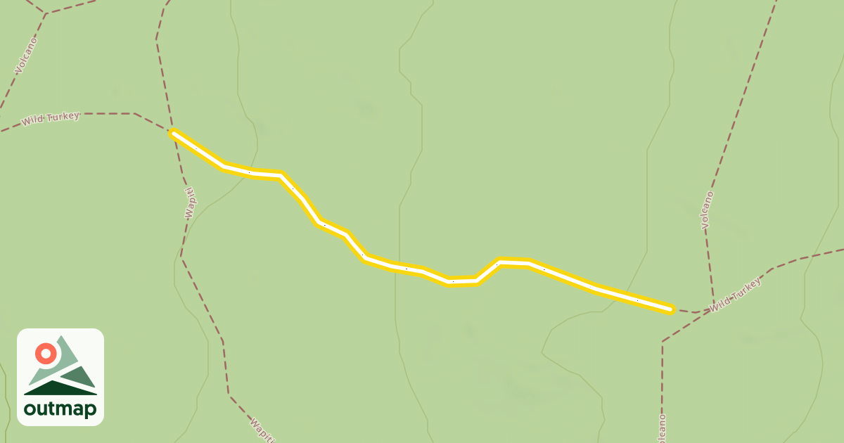 Map of Wild Turkey