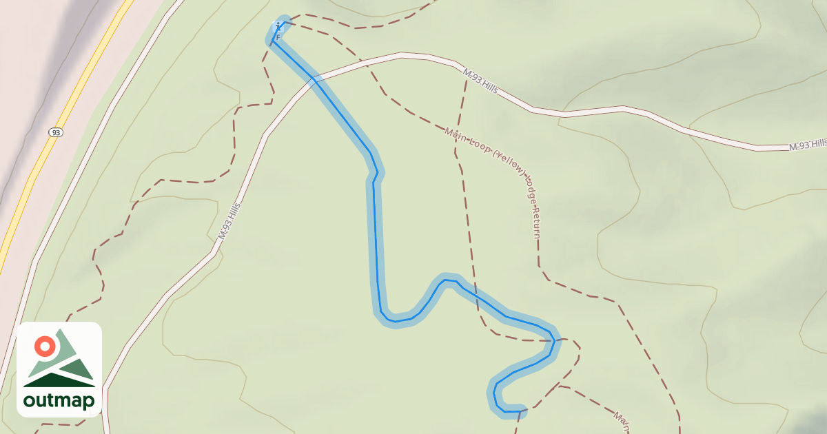 Map of Main Loop (Yellow)