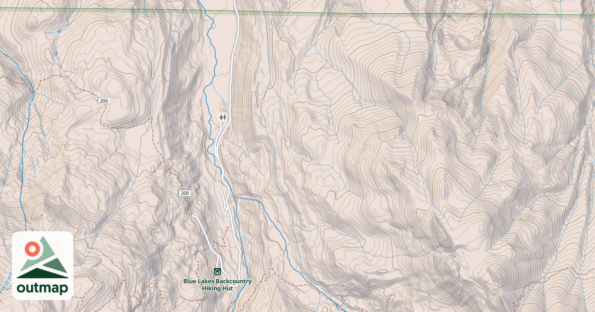 Map of Wilson Creek